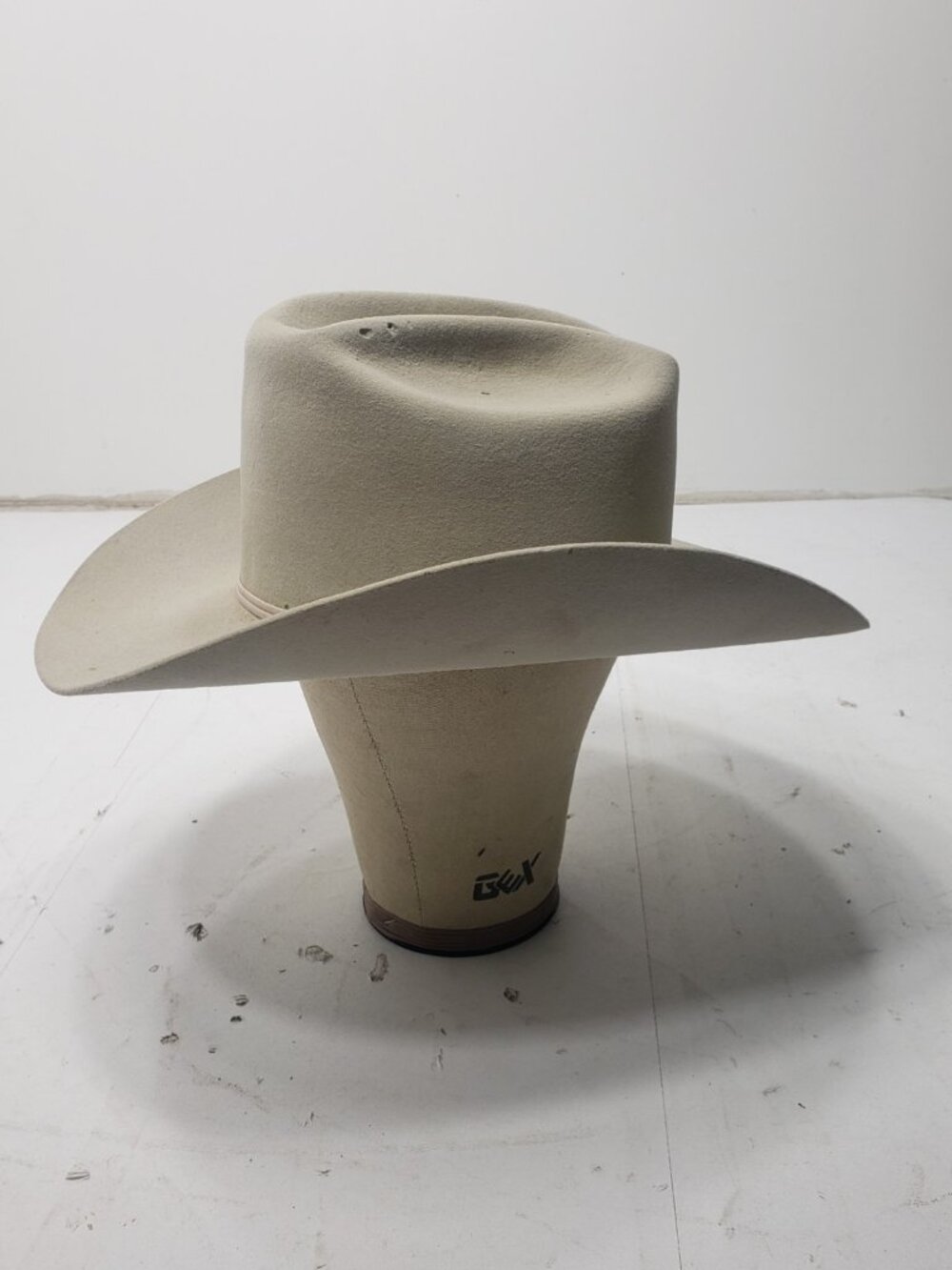 Stetson Vintage Cowboy Hat 5X Beaver JBS Band, Size 7 Made In U.S.A